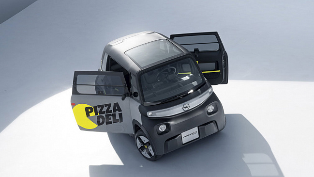 Концерн Opel продемонстрировал крошечный электрический фургон Rocks-e Cargo с 8-сильным агрегатом 