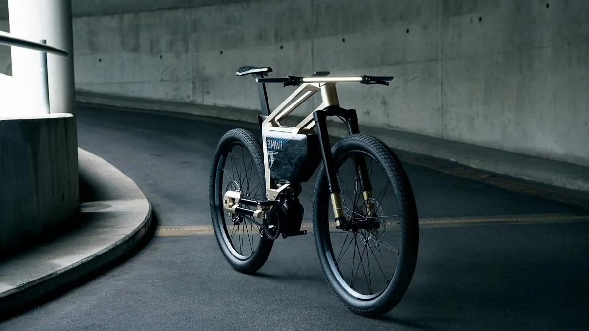 BMW i Vision AMBY - футуристичный горный электрический велосипед