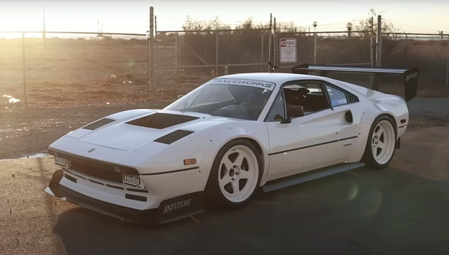 Классическая Ferrari 308 стала еще уникальней с 1000-сильным двигателем Honda