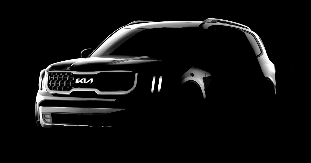 Kia анонсировал внедорожник Telluride 2023 года в преддверии дебюта на автосалоне в Нью-Йорке