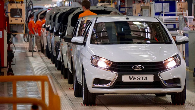 В России легковушка LADA Vesta может оказаться в дефиците