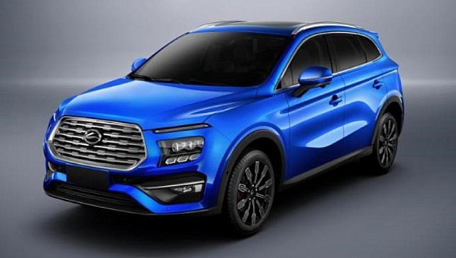 Кроссовер от Landwind с дизайном Hyundai Santa Fe покажут на автосалоне в Шанхае 