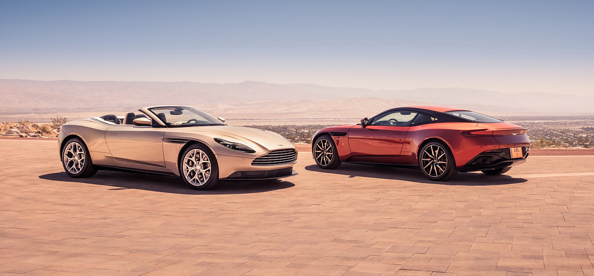Компания Aston Martin планирует радикально обновить спорткары Vantage, DB11 и DBS в 2023 году