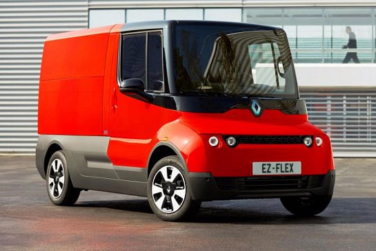 Компания Renault презентовала очень квадратный фургон EZ-FLEX