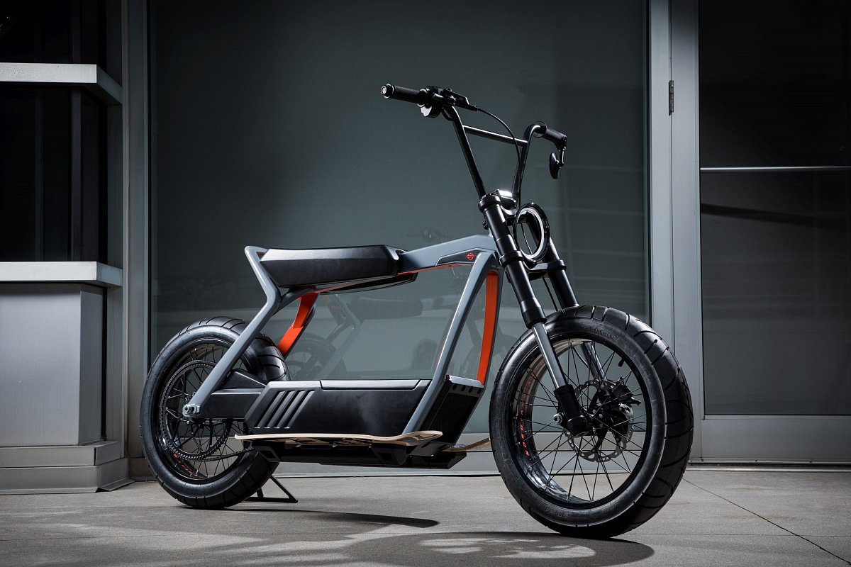 Harley-Davidson представил собственный электрический скутер