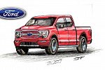 Что известно о электрическом пикапе Ford F-150? Первые изображения