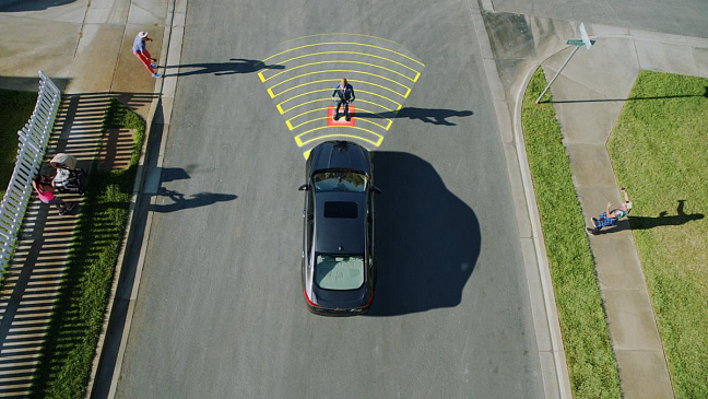 Компания FORD поможет водителям увидеть незаметных пешеходов с помощью Bluetooth 