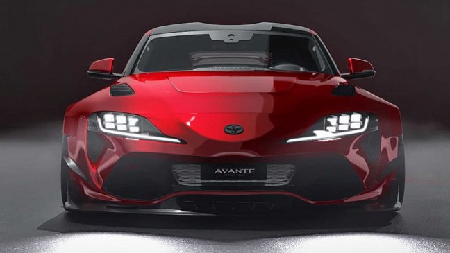 Британское тюнинг-ателье Avante Design представило «агрессивную» Toyota Supra