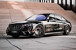Тюнинг-ателье Brabus добавило мощности и хардхора седану Mercedes S-класса