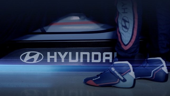 Этой осенью автолюбители смогут увидеть гоночный электрокар Hyundai 
