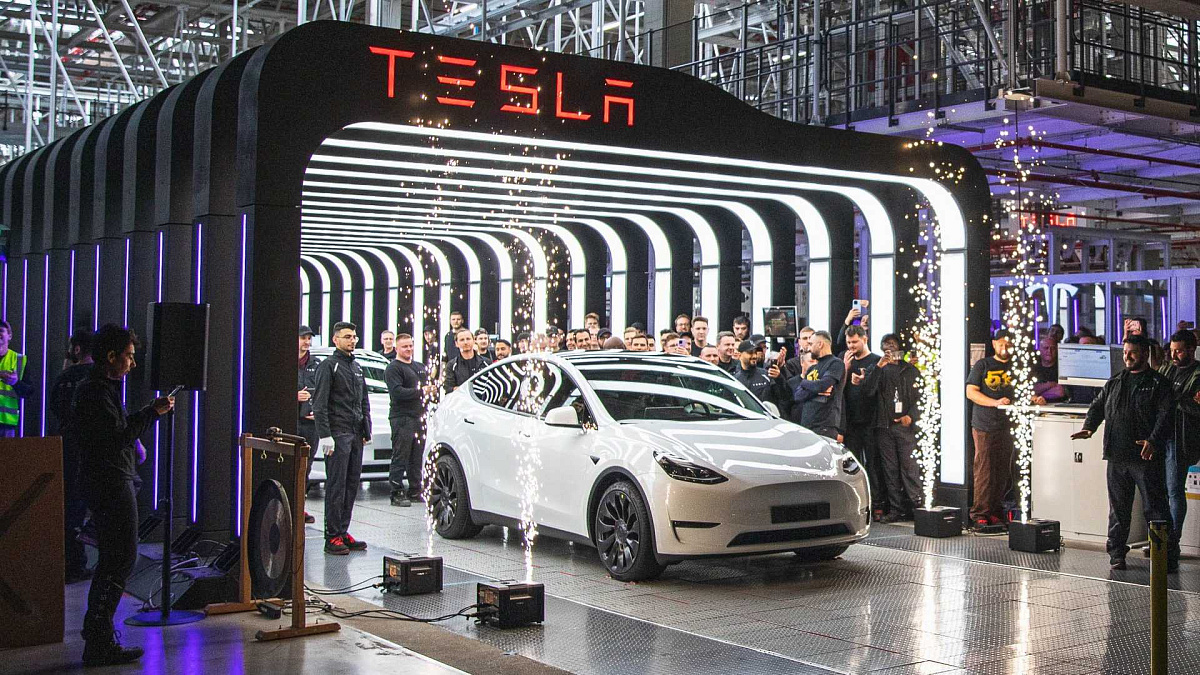 Объем производства Tesla Giga Berlin увеличился до 5000 Model Y в неделю