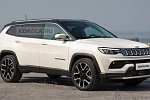 В Сеть попали первые рендеры семиместной версии Jeep Compass