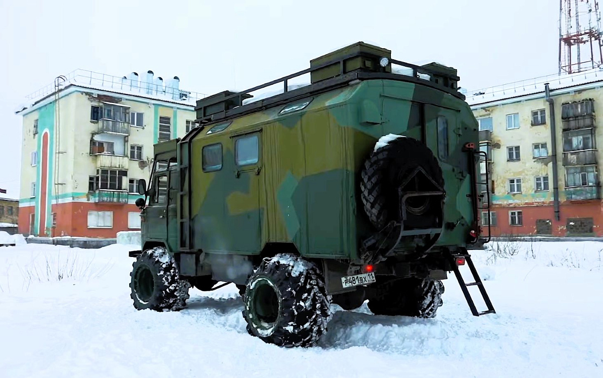 Автодом на шасси ГАЗ-66 – как заехать в самые дебри недорого и с комфортом