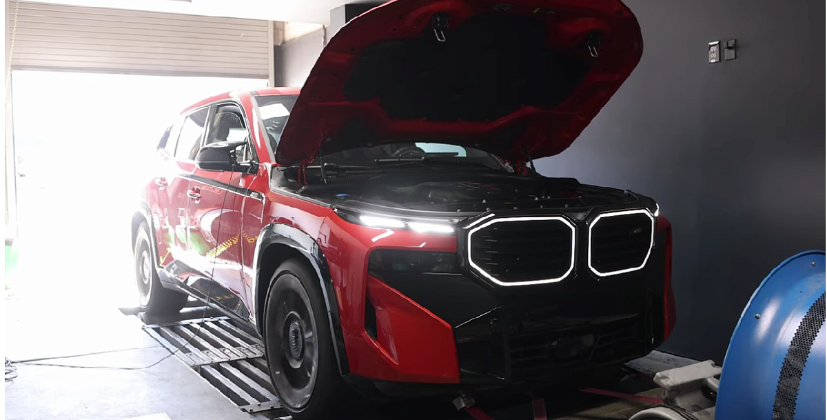 Новый кроссовер BMW XM превзошел все ожидания с 768 л.с. во время динамометрических испытаний
