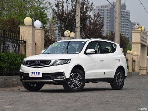 Бюджетный кроссовер Geely Emgrand X7 готовится к рестайлингу