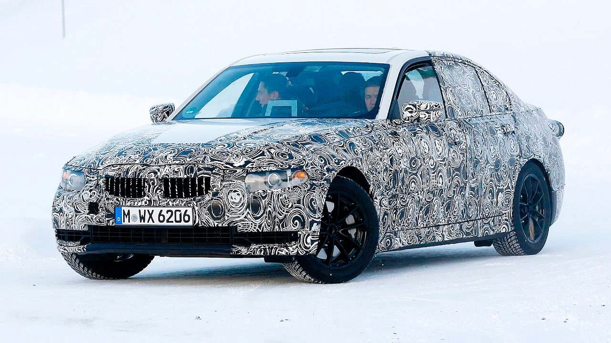 BMW уже вовсю тестирует седан 3-Series 2018 модельного года
