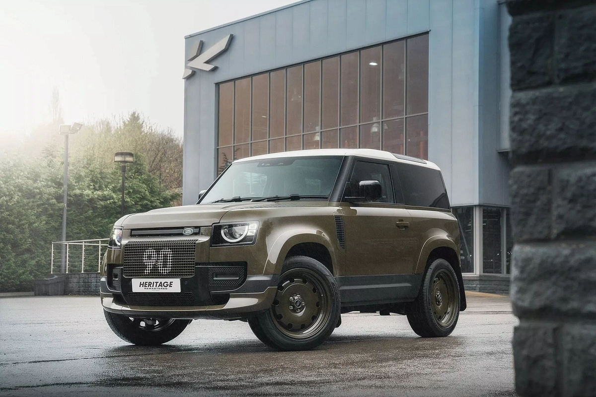 Тюнинг-ателье Kahn Automobiles выпустило спецсерию Land Rover Defender в честь 75-летия автомобиля