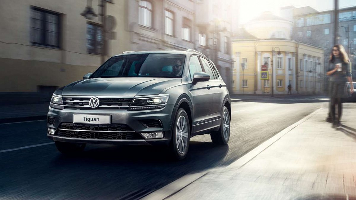 Объем продаж Volkswagen Tiguan в России увеличился в ноябре на 7%