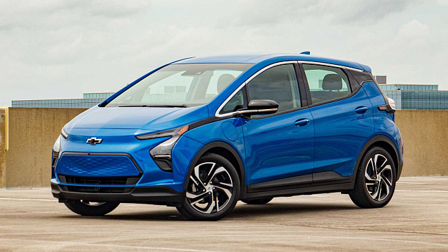 General Motors отзывает 110 000 электромобилей Chevrolet Bolt EV из-за ремней безопасности