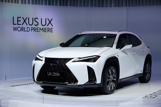 В Женеве показали новый кросс Lexus UX