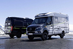 Hymer представила внедорожные автодома CrossOver RV и Camper Van 