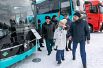 Чиновники первыми увидели новейшее поколение автобусов «КамАЗ»