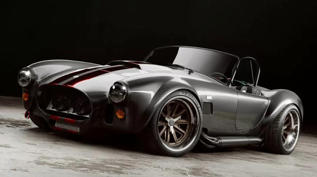 1000-сильный Shelby Cobra дебютирует в Монтерее с кузовом из углеродного волокна