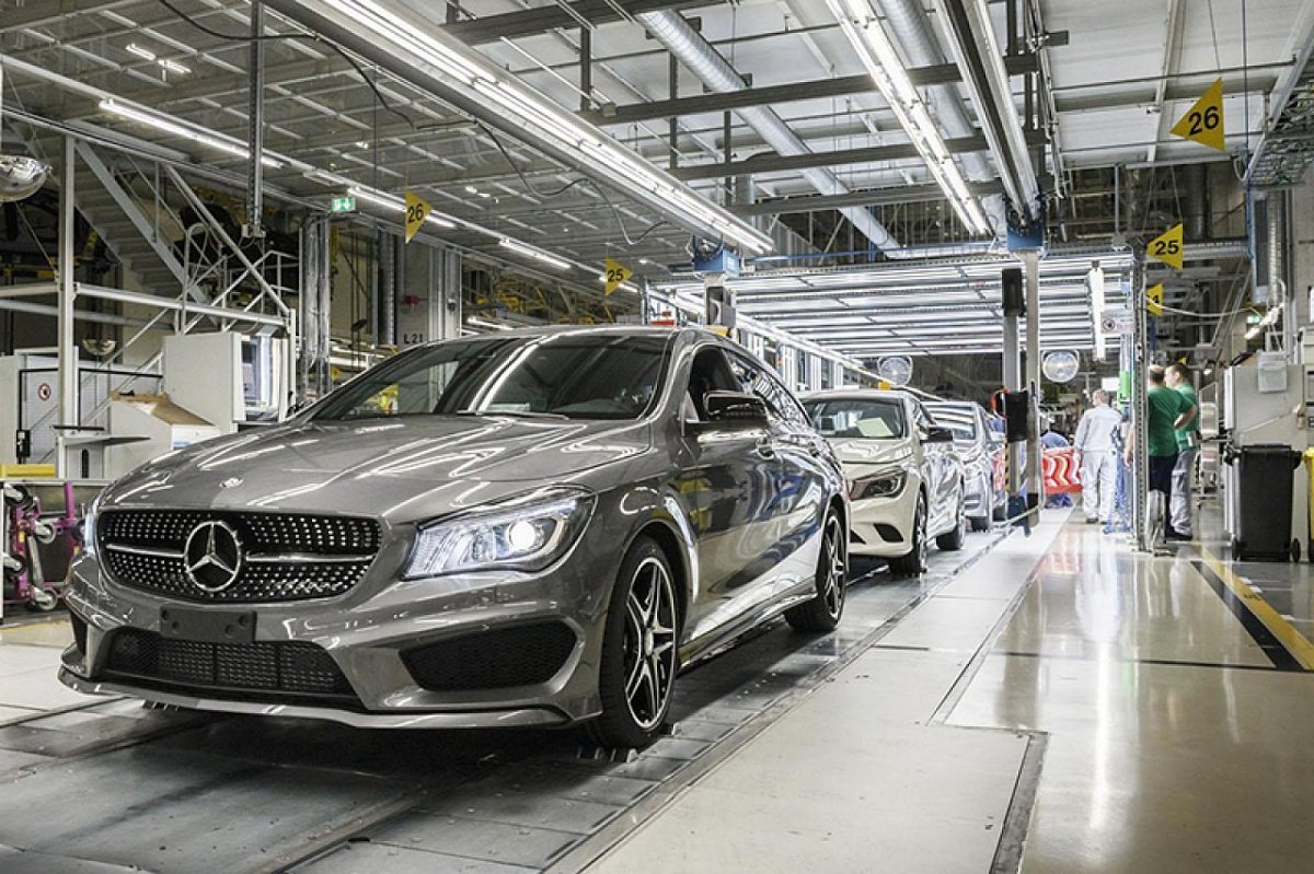 Подмосковный завод Mercedes-Benz начнет свою работу 3 апреля