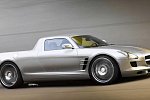 Каким бы мог стать обновлённый Mercedes SLS AMG в кузове…пикап?