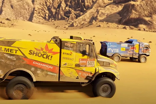 Ралли Дакар по пустыне становится глотком свежего воздуха в жанре гоночных игр и симуляторов