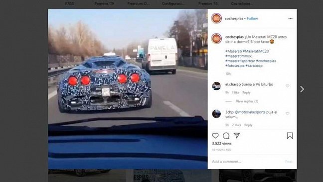 На тестах замечен прототип совершенно новой модели Maserati 