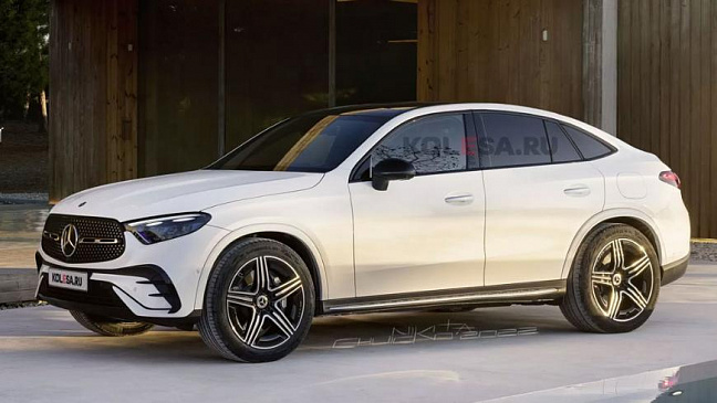Представлены первые независимые рендеры новой модели Mercedes-Benz GLC Coupe