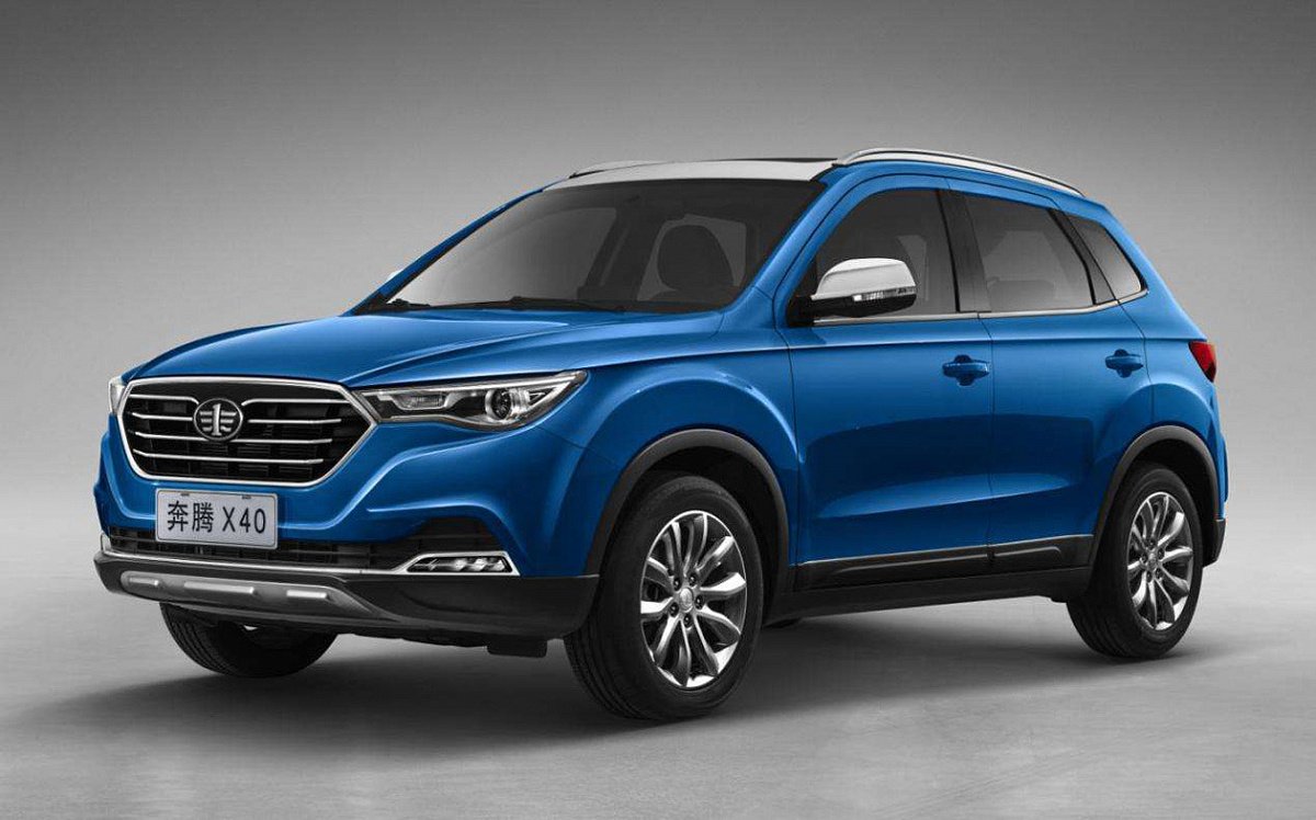 В России кроссовер FAW Besturn X40 приобрел новые оттенки кузова