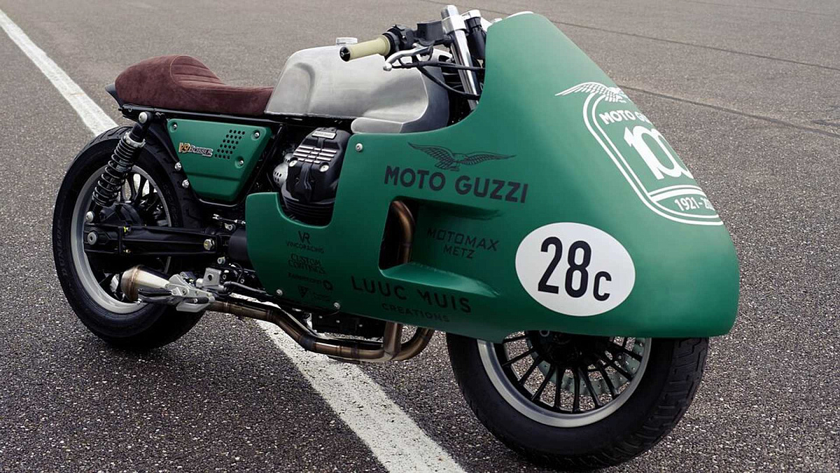LM Creations воссоздает культовый мотоцикл Moto Guzzi V8