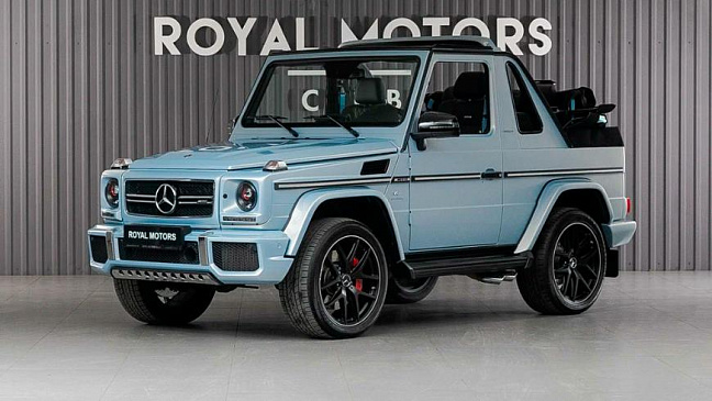На вторичке продают 14-летний внедорожник Mercedes-Benz G 500 в кузове кабриолет за 25 млн рублей 
