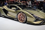 Гибридный Lamborghini Sian представили на Франкфуртском автосалоне