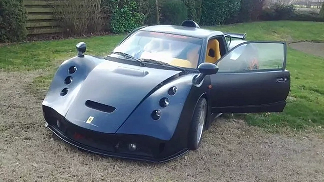 Эта реплика суперкара Ferrari выглядит странновато 