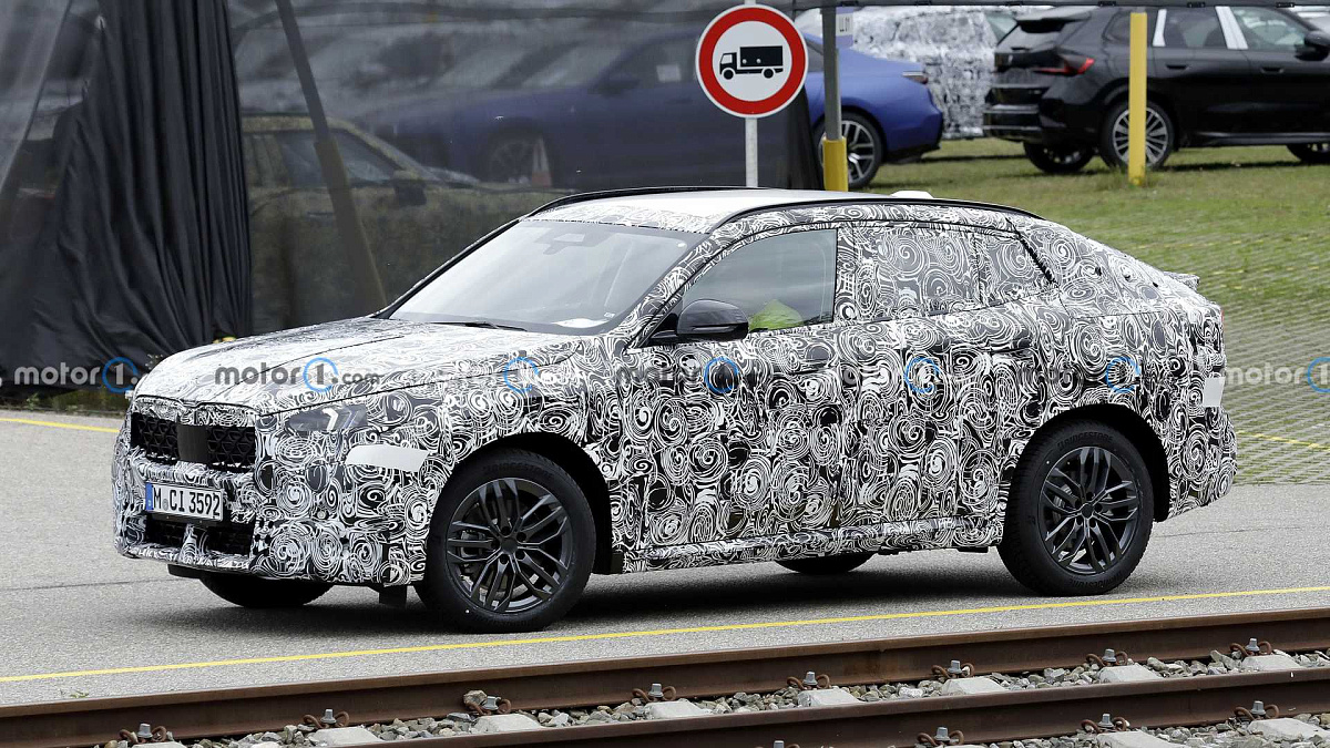 В Интернете продемонстрировали шпионские изображения BMW X2 нового поколения