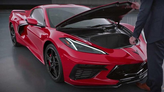 GM выпустил комментарии по поводу самопроизвольно открывающего багажника Corvette 2020 