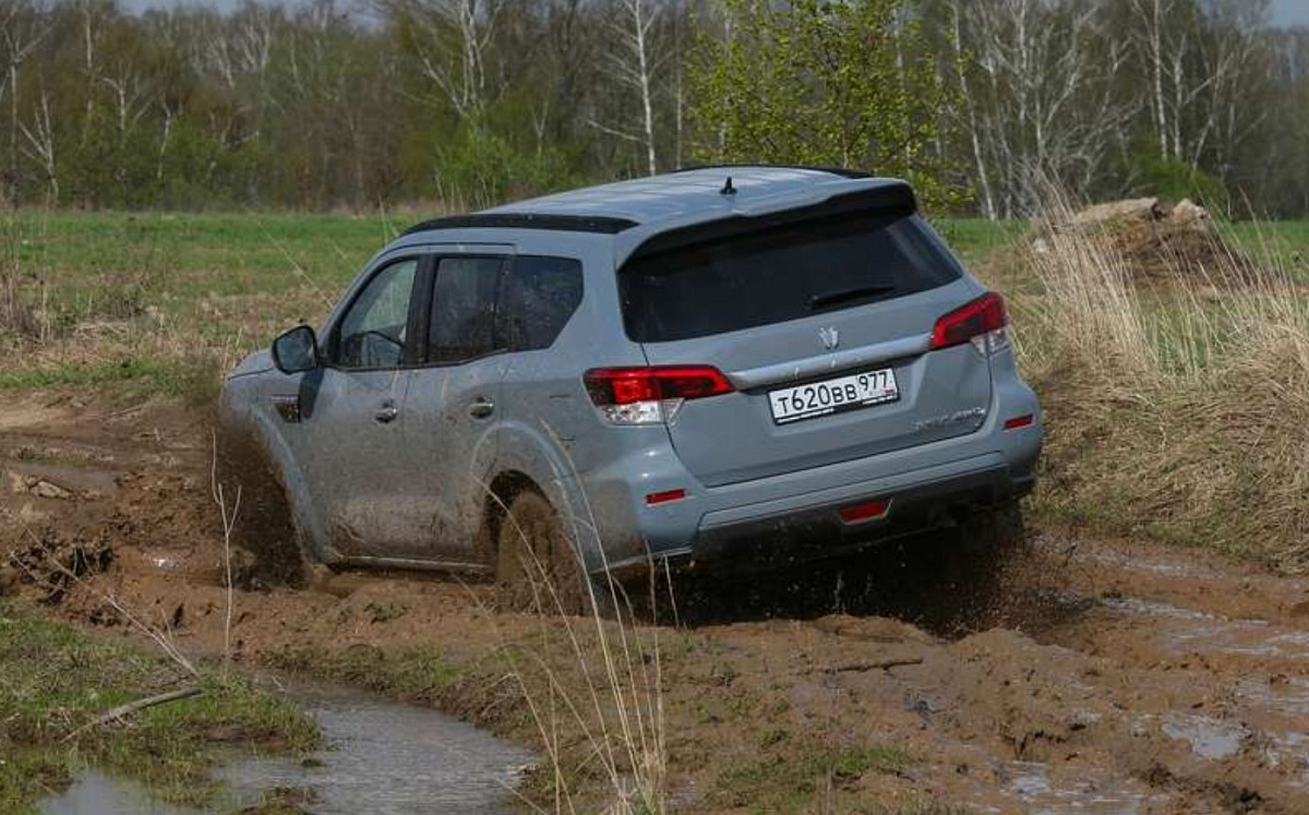 Эксперт провел тест-драйв внедорожника Oting Paladin, китайского аналога  Nissan Terra