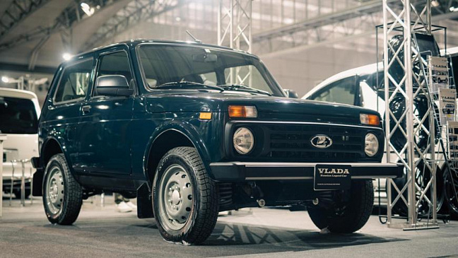 Японскую версию LADA Niva Legend представили на автосалоне в Токио в январе 2022 года