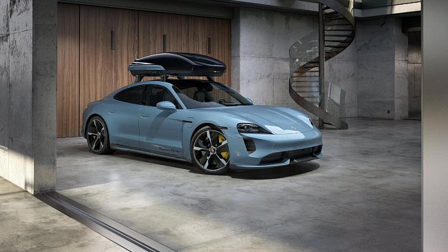 Porsche показал новый багажник на крышу с потрясающими аэродинамическими свойствами 