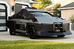 Cybercop или странная машина полиции, похожая на Tesla Cybertruck и сделанная из Toyota