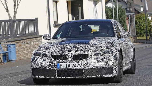 Новая версия BMW M3 замечена в Нюрбургринге