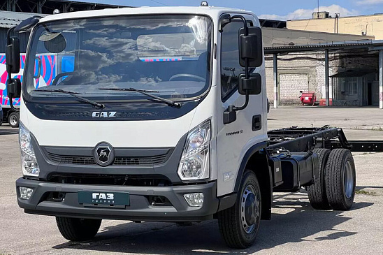 Горьковский автозавод ГАЗ представил бескапотный грузовик Валдай с новым двигателем