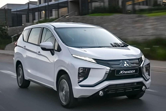 В Россию привезли новый Mitsubishi Xpander для рынка Индонезии.