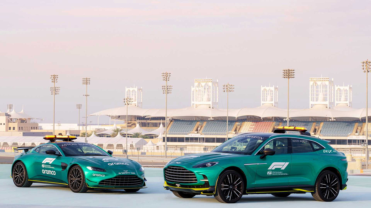 Компания Aston Martin представила новую медицинскую автомашину чемпионата Формулы-1