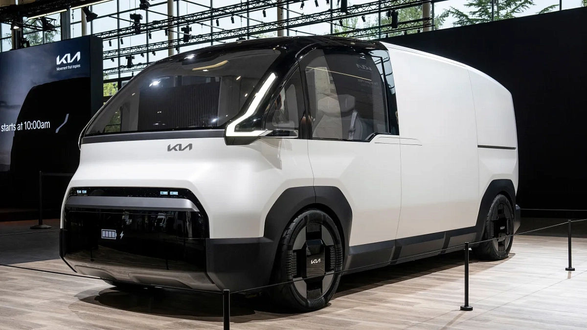 Через пару лет появится электрический конкурент Ford Transit от Kia