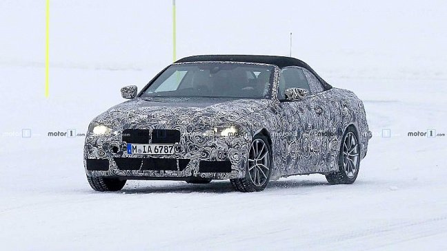 BMW приступил к тестам кабриолета 4-Series 