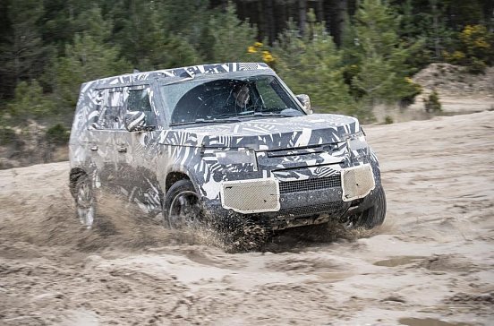 Новый Land Rover Defender проходит испытания в самых реальных условиях